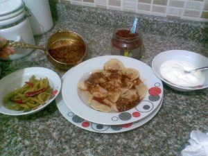 Aysun Sürmeli Hanım’dan Kahramanmaraş Yöresine ait bir yemek ‘SULU BÖREK-HINGEL’