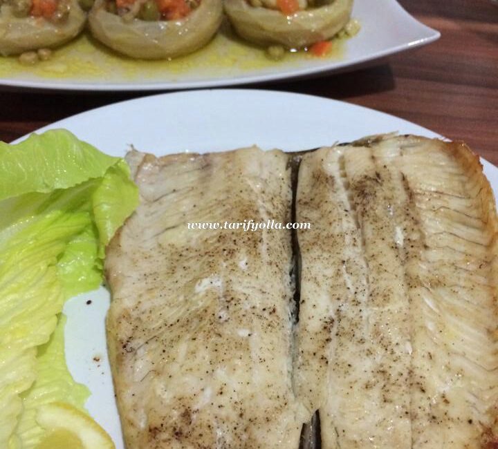Alabalık bu haliyle çoook nefis oluyor.Balığı sağlıklı ve lezzetli bir