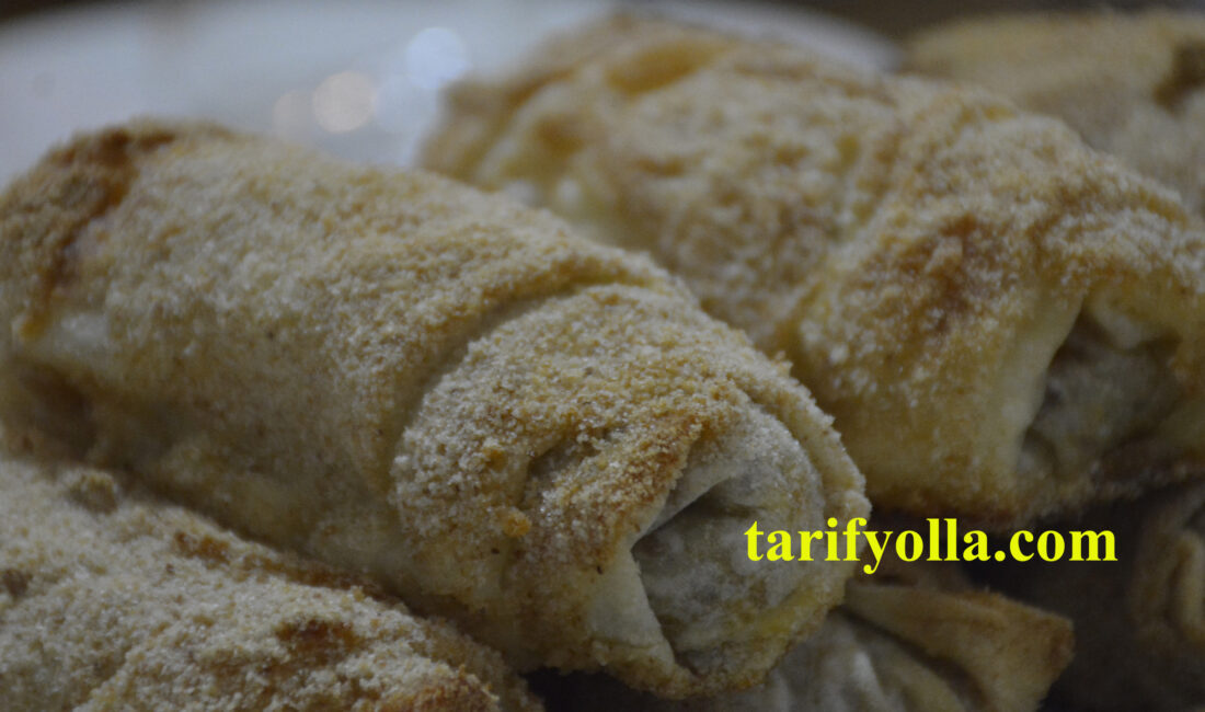 Tek kelimeyle nefis bir börek.Tadı içli köfte ile kıymalı börek