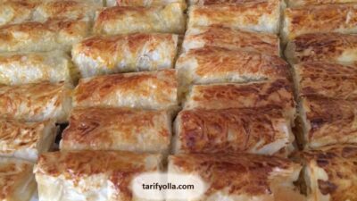 Baklavalık yufkanın böreği de farklı bir lezzet..Çıtır çıtır börek seviyorsanız
