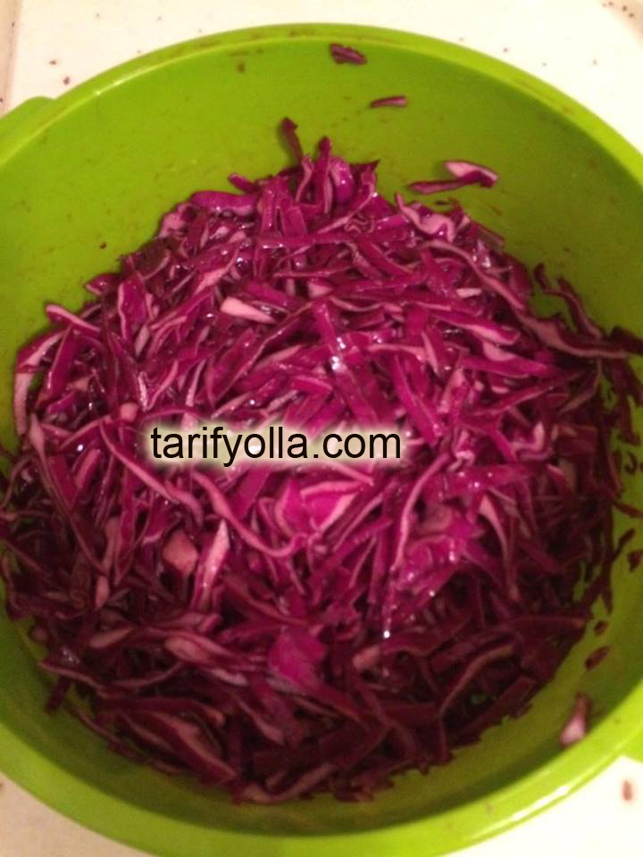 lokanta usulü lahana salatası nasıl yapılır