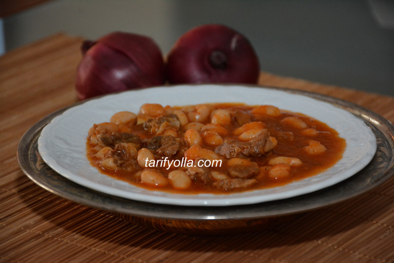 ETLİ KURU FASULYE TARİF YOLLA YEMEK SİTESİ