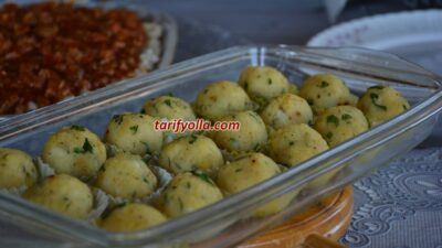 Yağda kızartmasını ağır bulanlar veya diyet yapanlar patates köftenizi fırında
