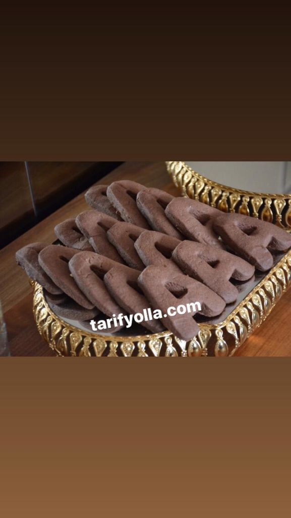 Harf Kurabiye TARİF YOLLA YEMEK SİTESİ