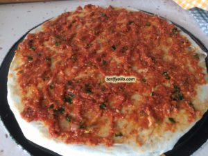 evde lahmacun yapımı